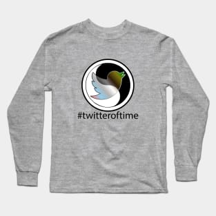 TwitterOfTime (Black) Long Sleeve T-Shirt